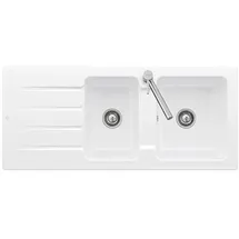 Villeroy & Boch Architectura 1,5 Becken rechts Einbauart weiß 1160 x 510 mm Handbetätigung