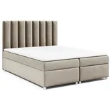 Best For Home Boxspringbett 180x200 mit Bettkasten und Topper, Trinity K-10 boxspringbett 160x200, Bonellfederkern boxspringbett 140x200, boxspringbett 200x200-140x200 Beige