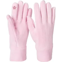 Stylebreaker Fleecehandschuhe Einfarbige Touchscreen Rosa 10