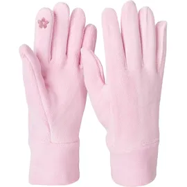Stylebreaker Fleecehandschuhe Einfarbige Touchscreen Rosa 10