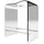 Schulte Duschsitz Acryl transparent Duschhocker 469 x 393 x 275 mm