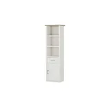 Begabino Luca Standregal 60 x 43 x 201 cm Weiß