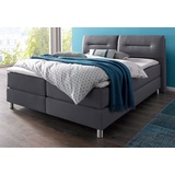 Maintal Boxspringbett, grau