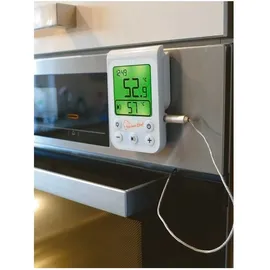 TFA Digitales Grill-Thermometer 14.1510.02 weiß