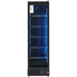 Gasfrit - Getränkekühlschrank mit Display, Inhalt 400 Liter mehrfarbiges LED-Licht  540 x 580 x 1920 mm Klimaklasse B