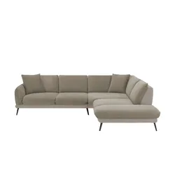 medium Ecksofa  Romance , beige , Maße (cm): B: 310 H: 86 T: 253