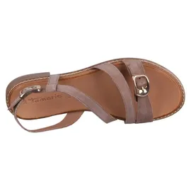 TAMARIS Blockabsatz-Sandalette Damen Braun 37