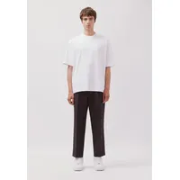 studio seidensticker T-Shirt Studio 1/2 Rundhals Uni weiß S (44/46)