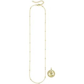 aniston jewelry & watches Kette mit Anhänger Schmuck Geschenk Silber 925 Halskette mit Münzanhänger Gold