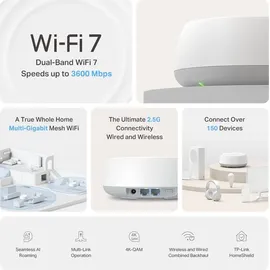TP-Link Deco BE25 3-pack, Router)
