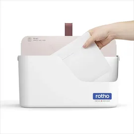 Rotho MyPaper Inbox Dokumentenorganizer 36,4 x 16,8 x 31,7 cm 1-tlg. Weiß/Blau