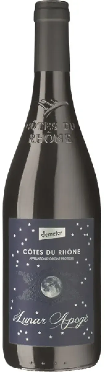 Côtes du Rhône Lunar Apogé Rotwein Bio/Demeter trocken 0,75 l | 2021