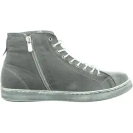 Andrea Conti Damen High Top Sneaker Schnürer Leder dynamisch 0341500, Grau,40 EU