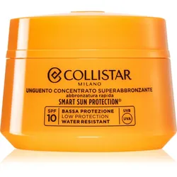 Collistar Smart Sun Protection Supertanning Concentrate Unguent SPF 10 konzentrierte Salbe zum Bräunen LSF 10 150 ml