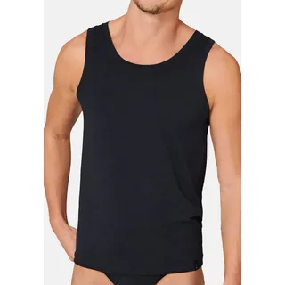 SCHIESSER Unterhemd / Long Life Soft in Blauschwarz | Gr.: XL