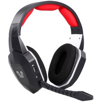 HW-N9U Kabelloses Gaming-Headset 2,4 GHz Optischer Gaming-Kopfhoerer Virtueller 7.1-Kanal-Surround-Sound-Gaming-Headset fuer PS4 / PC / Mac