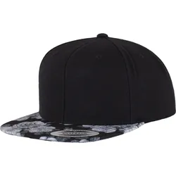 FLEXFIT Roses Snapback - black;grey (roses) - One Size