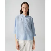 Opus Slim Fit Bluse mit 3/4-Arm Modell FABELL Hellblau,