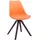CLP Besucherstuhl Troyes Kunstleder orange