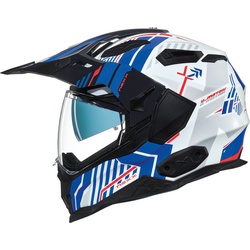 Nexx X.Wed 2 Wild Country Helm, weiss-blau, Größe 2XL für Männer