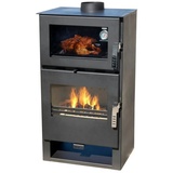Verso Kaminofen mit Backofen Kamin Ofen Holz Mehrfachbelegung Heizofen Holzofen