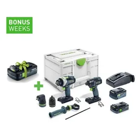 Festool TID 18 inkl. 2 x 4,0 Ah + Koffer