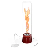Höfats SPIN air 1200 Tischfeuer Emaille rot