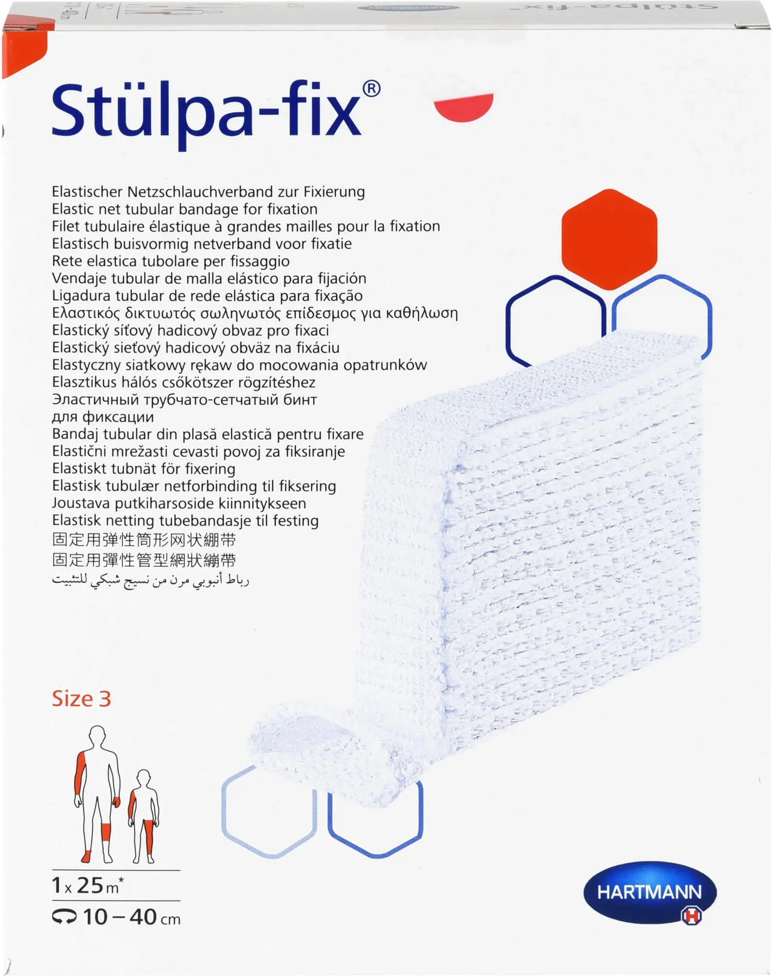 Stuelpa Fix Gr.3 Fuss/Bein/Kopf 25M Netzschl. 1 ST