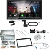 Kenwood DMX8021DABS Android Auto Einbauset für Citroen C2 C3 Berlingo Jumpy