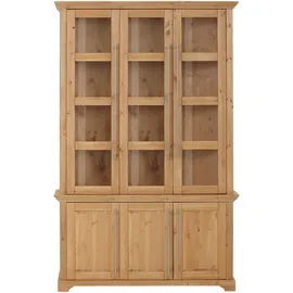 OTTO home Vitrine Meliss 132 x 39 x 210 cm Beige