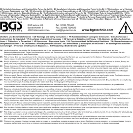 BGS Diy 9667 Druckluft