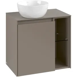 Villeroy & Boch V&B Waschtischunterschrank Collaro 60x54,8x38cm, WT l, LED 2,9 W, Tau