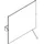 KWC Kippspiegel, CONTINA, Edelstahl, 600x500x74 mm, Griff,