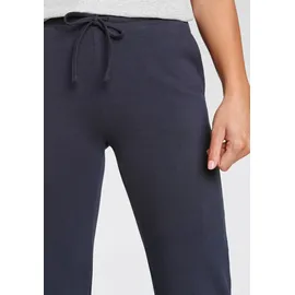 FLASHLIGHTS Sweathose Mit Geradem Bein, blau