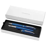 Pelikan Füller und Kugelschreiber Jazz Noble Elegance saphire blau, 2er-Set (821902)