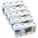 Marabellas Shop Toilettenpapier 40 Rollen Big Soft Kamilleduft Toilettenpapier 3-lagig á 150 Blatt, 3-lagig weiß