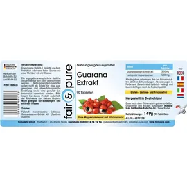 Fair & Pure Guarana Extrakt Tabletten 90 St.
