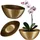 Kadax 38 x 14 x 13 cm Gold