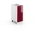 Vicco Apothekerschrank Fame-Line 30 x 51,5 x 81,5 cm Bordeaux Hochglanz