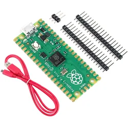 Raspberry Pi Pico Light Starter Kit, bestehend aus Pico, offiziellem Kabel und Stiftleisten