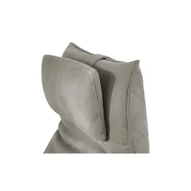 KOINOR Sessel Safira Leder 92 x 113 x 90 cm Grau elektrisch