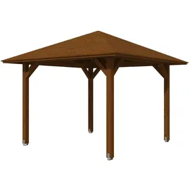 SKANHOLZ Skan Holz Cannes 1 Leimholz, lasiert in Nussbaum