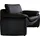PLACES OF STYLE Sessel Luna Naturleder 110 x 80 x 88 cm schwarz in einzigartiger Optik