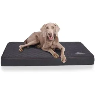 Knuffelwuff Hundematte Juna XXL 110 x 66 cm schwarz