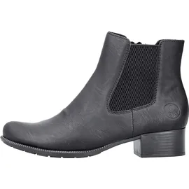 Rieker Chelseaboots seitlichem Gummizug schwarz