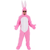 Hase rosa offen Kostüm Einheitsgrösse M Erwachsene Herren Damen Fasching Karneval Festival