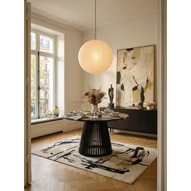 KADIMA DESIGN Esszimmertisch Ø 120 cm schwarz