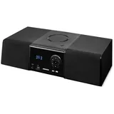 Medion E64004 Micro Audio System Kompaktanlage (DAB+, CD-Player. PLL UKW Radio, Bluetooth, USB Anschluss, Sleeptimer, MP3, LCD-Display mit 12/24 Std. Anzeige)