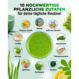 Vit4ever Daily Greens & Fibers Zitrone Pulver 600 g