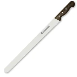 Dönermesser 36 cm schmal Holzgriff für Döner Gyros Grill
